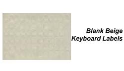Beige Data Cover Keyboard Labels
