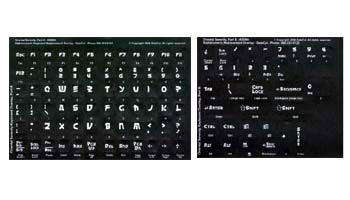 Classy Keyboards Oriental Serenity Keyboard Labels