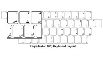 Iraqi (Arabic) Language Keyboard Labels