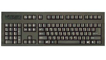 DSI Black Left Handed Keyboard - USB-PS/2 Connector